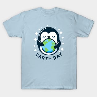 Earth Day Penguin T-Shirt